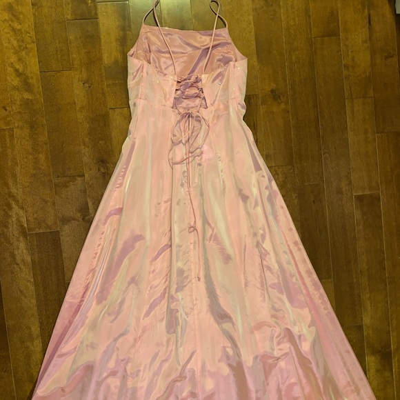 Womens Floor Length Evening Dress - Picture 6 of 6